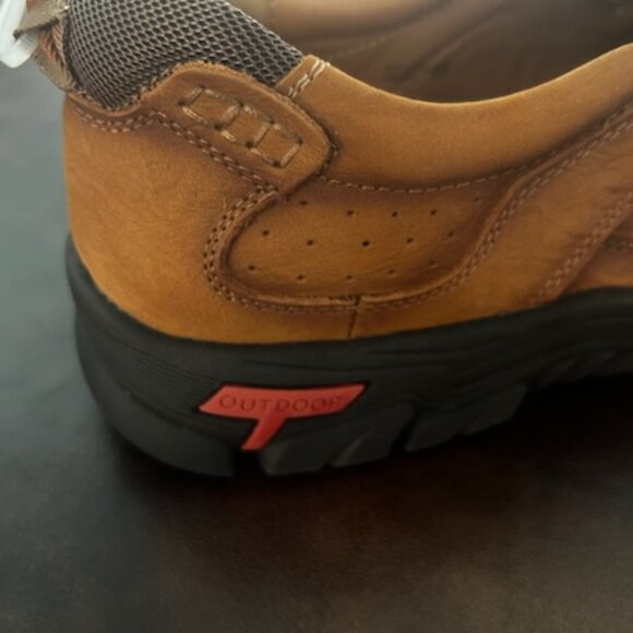 New Men’s Mostelo Brown Slip On Casual Outdoor Hiking Shoes Loafers - Picture 7 of 16